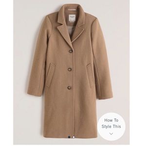 Abercrombie & Fitch Dad Coat